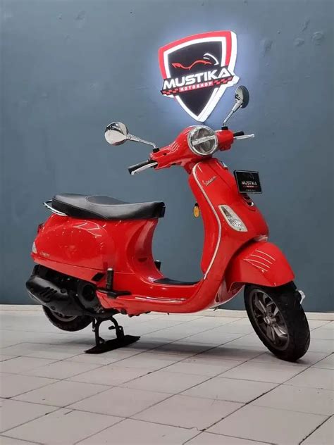 Unit Istimewa Vespa Lx Iget Model Facelif Zaky Mustika