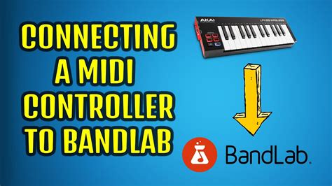 Connecting A Midi Controller To Bandlab Youtube