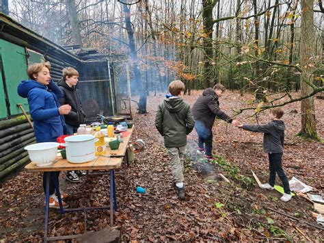 Verkenners Spelen Met Vuur Scouting Opv Schoonoord