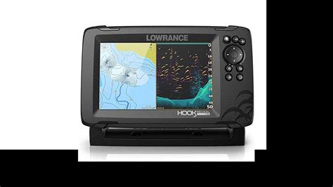 Lowrance HOOK Reveal 7x SplitShot 7 Inch Fish Finder With SplitShot