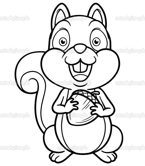 Squirrel Coloring Pages Printable At GetColorings Free Printable