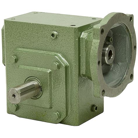 51 Right Angle Cast Iron Worm Gear Reducer 391 Hp 56c Left Output