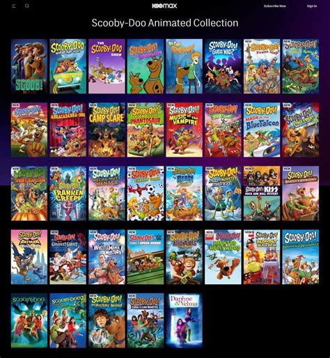 Scooby Doo Animated List Of Movies