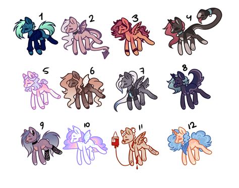 Closed Adopts By Yourventilationyt On Deviantart