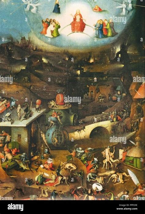 Bosch painting of Hell Stock Photo - Alamy