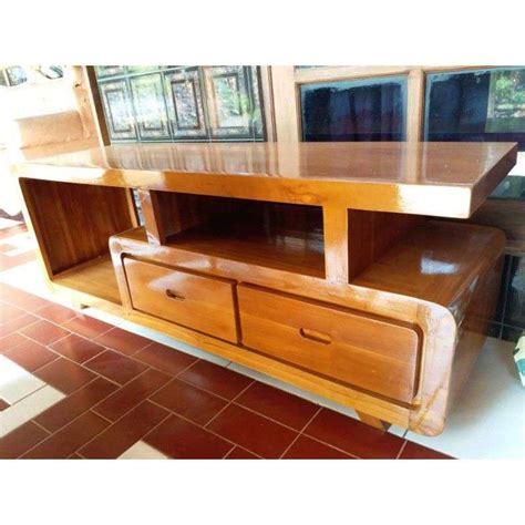 Jual Bufet Tv Minimalis Retro Kayu Jati Meja Tv Kayu Jati Terlaris Di