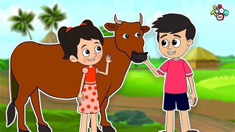 Gattu Chinki Met Buffaloes Animated Stories English Cartoon Moral