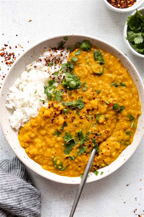 Red Lentil Dahl Vegan Eat With Clarity