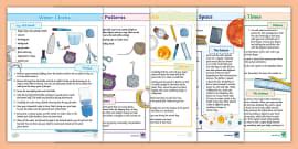 Ks British Science Week Time Experiment Activity Pack