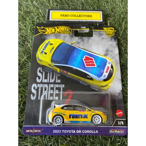 Hot Wheels Toyota GR Corolla Slide Street Shopee Malaysia