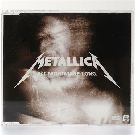 Metallica - All Nightmare Long Korean DVD Single Album Korea Metal