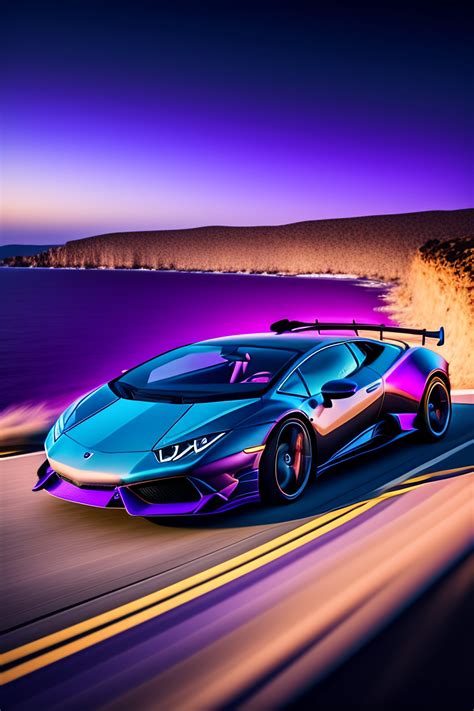 Purple Lamborghini Wallpaper