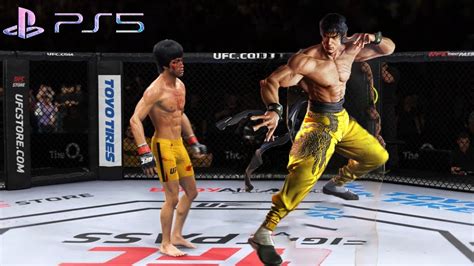 PS5 LBruce Lee Vs Marshall Law EA Sports UFC 4 The Fight Of The