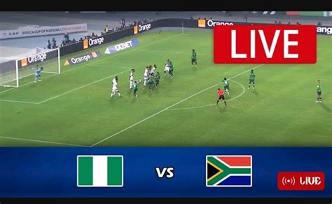 Goal Ekong 1 0 Nigeria Vs South Africa Sports Nigeria