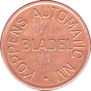 Vending Machine Token Koppens Automatic N V Bladel Netherlands