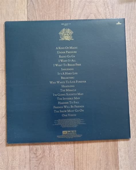 Queen Greatest Hits II Vinyl Photo Metal Kingdom