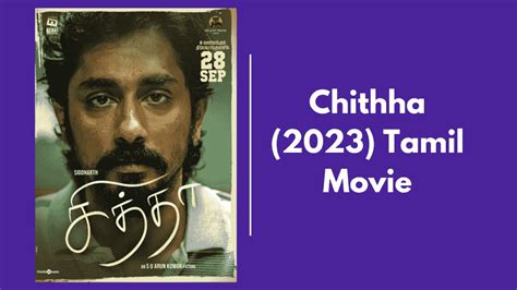 Chithha (2023) Tamil Movie - TamilYogi