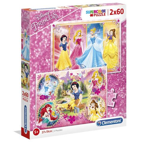 Puzzle Princesas Disney 2x60pzs ConforHome