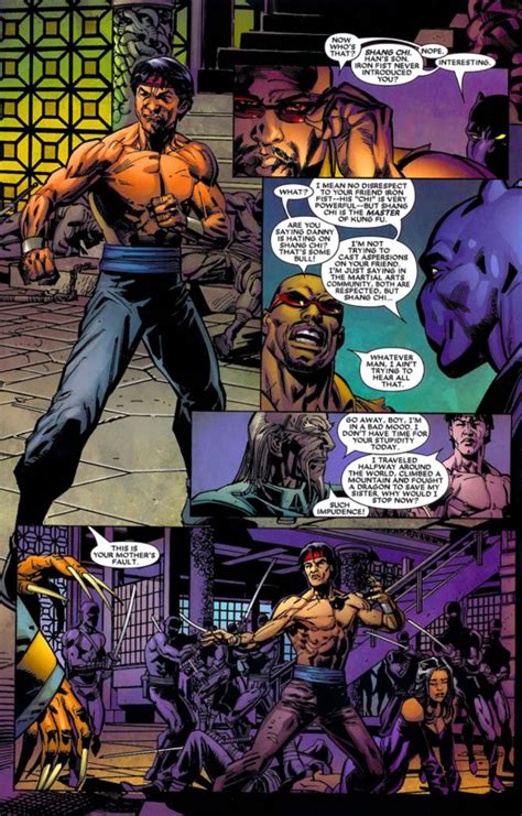 Shang Chi Vs Iron Fist Battles Comic Vine