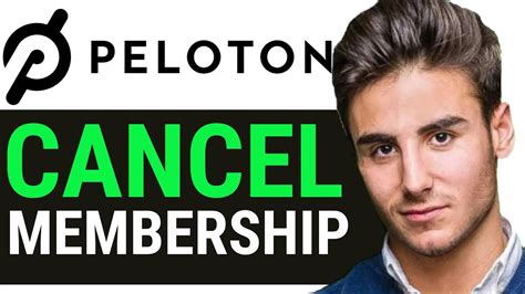 HOW TO CANCEL PELOTON MEMBERSHIP YouTube