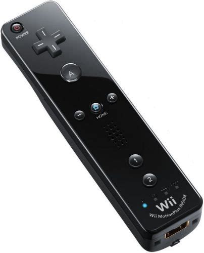 Refurbished Nintendo Wii Remote Plus - Black - Excellent