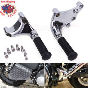 Rear Passenger Foot Pegs Pedal Mount Kit For Harley Sportster Xl