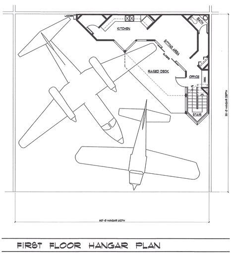 Airplane Hangar Homes Plans - My Bios