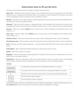 Fillable Online Instructions How to fill out the form Fax Email Print ... 