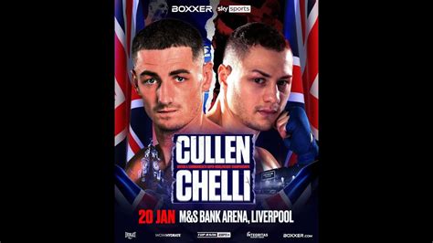 JACK CULLEN Vs ZAK CHELLI British And Commonwealth Super Middleweight