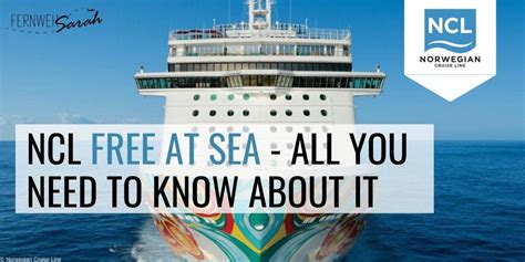 Norwegian Free At Sea explained - everything you need to know about NCL's offering!