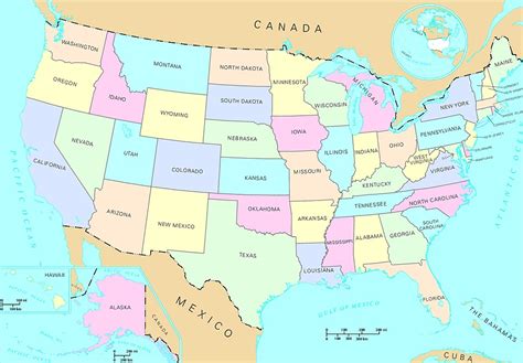 map  american states mapofmap