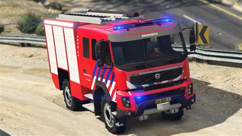 Volvo Fmx Dutch Brandweer Replace Els Beta Gta Mod