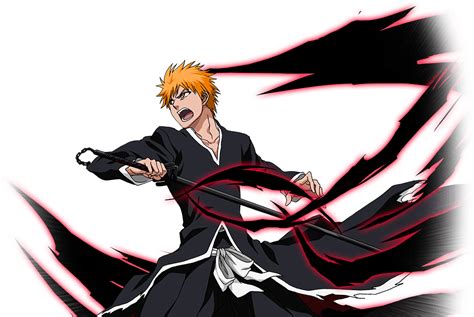 Download Ichigo Kurosaki Tensa Zangetsu Brave Souls Fyi Clipart Png Download Pikpng