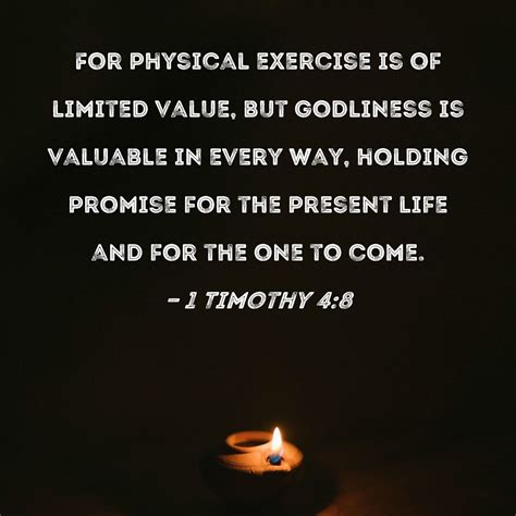 Bible Verse About Physical Fitness CHURCHGISTS