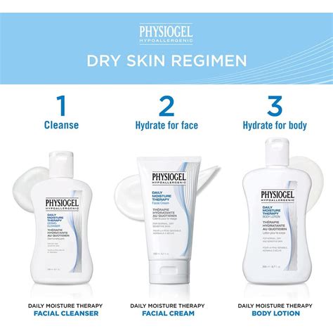 Physiogel Daily Moisture Therapy Face Cream & Cleansing Travel Set ...