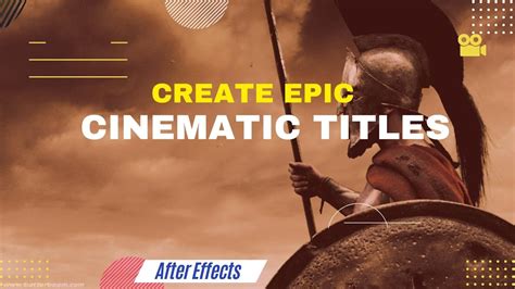 Creating Epic Cinematic Title Intros In After Effects Advanced Techniques For Pros Youtube