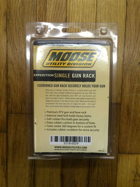 Moose Utility Division ATV UTV Expedition Single Gun Rack 3518 0029 EBay