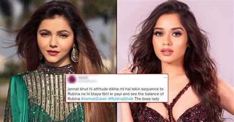 Khatron Ke Khiladi 12 Rubina Dilaik Fans Slam Jannat Zubair For Her Arrogance “she Think She’s