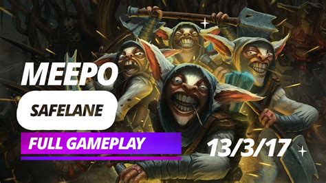 Safelane Meepo Dota Meepo How To Play Meepo Dota Dota Meepo