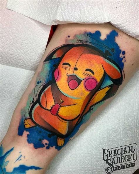 Best Pikachu Tattoo Design Ideas And What They Mean Tatuajes De