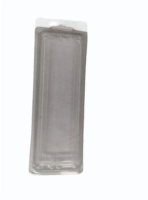 Transparent PVC Clamshell Blisters Thickness 1 Mm Size 6x3 Inch At