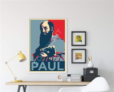 Paul the Apostle Original Art Print Photo Poster Gift Home | Etsy