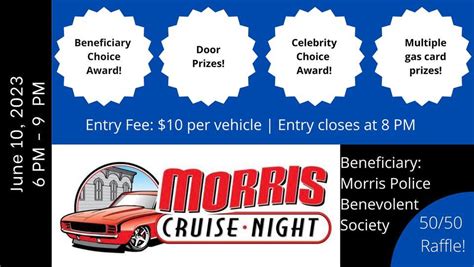 Morris Cruise Night (June 2023) | Morris | June 10, 2023