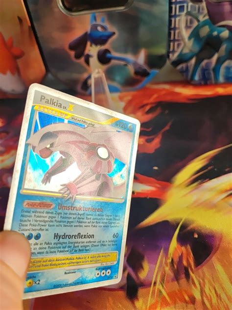 Pokemon Karte Card Holo Palkia Lv X Dp Black Star Promo Diamant Perl