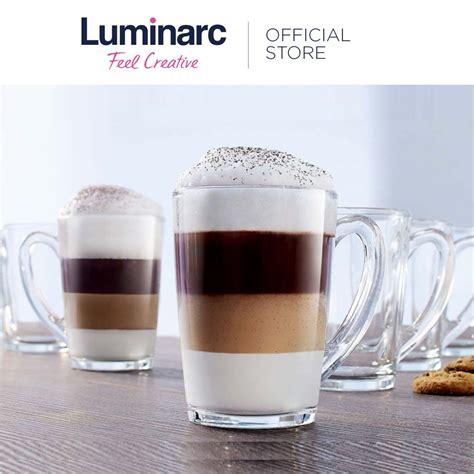 Luminarc Haworth 1pc 20oz Heat Resistant Coffee Beer Glass Coffee Mug