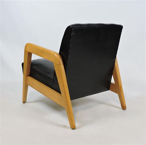 Russel Wright For Thonet Mid Century Modern Lounge Chair At 1stdibs