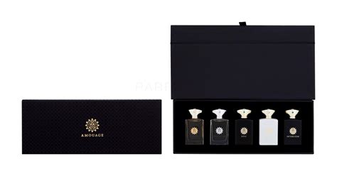 Amouage Mens Miniature Set Ajándékcsomagok Gold Man Eau de Parfum 7 5