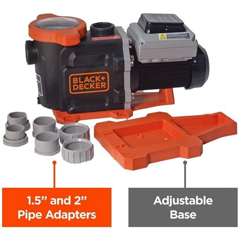 Black Decker Variable Speed In Ground Swimming Pool Pump