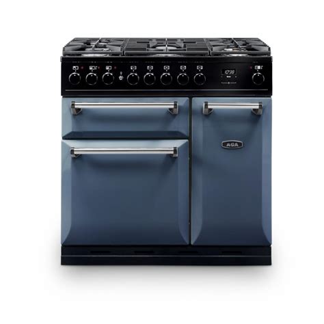 Aga Mdx90dfdar Masterchef Deluxe 90cm Dual Fuel Range Cooker Dartmouth Blue Appliance Centre