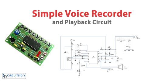 Simple Voice Recorder And Playback Circuit